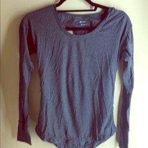 Long sleeve workout shirt